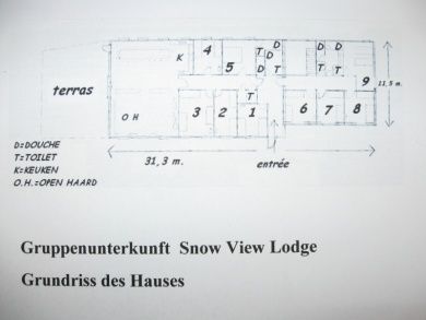 Gruppenhaus Snowview Lodge/ belgische Eifel