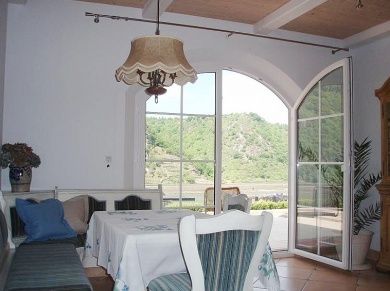 Ferienhaus Burgenblick am Oberen Mittelrheintal - Panoramablick