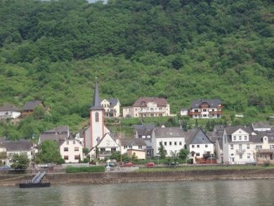 Ferienhaus Burgenblick am Oberen Mittelrheintal - Panoramablick