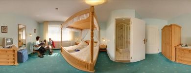 Komfort-Doppelzimmer im Hotel Villa Tummelchen