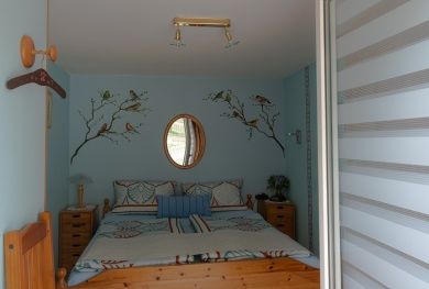 Pension Diesler - Gästezimmer mit Rheinblick