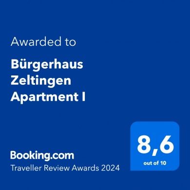 Appartements Bürgerhaus Zeltingen