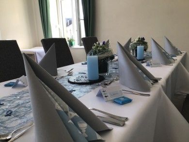 Weinhotel Stadtmühle beim Weingut Schauß