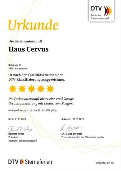 Ferienhaus Haus Cervus