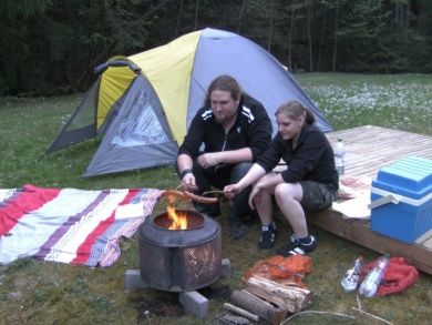 Outdoorcampingplatz Massingsmühle im Hunsrueck mit Bauernhofbesichtigung