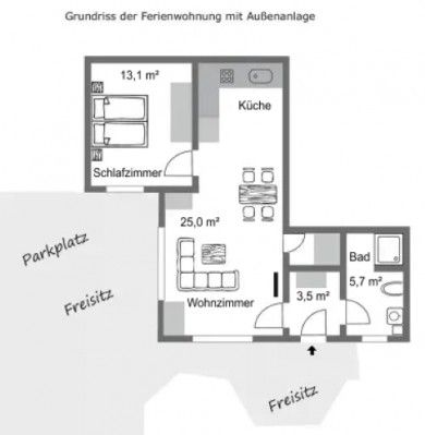 Ferienwohnung Schöne Aussicht 4 Sterne