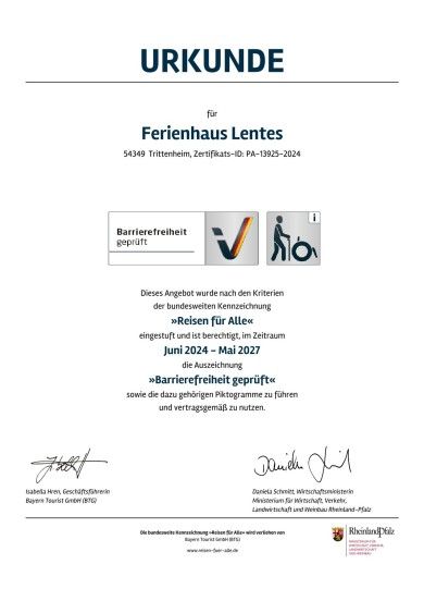 Ferienhaus Lentes