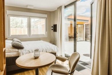 Modernes Tiny House Vita am Weingut