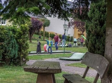 Minigolfanlage am Gasthaus Altes Backhaus