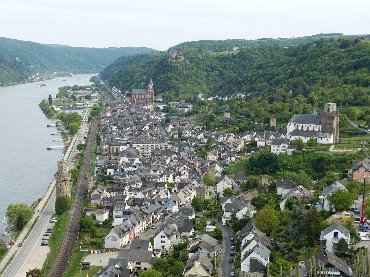 Hotels, Campingplätze und Ferienwohnungen in Oberwesel